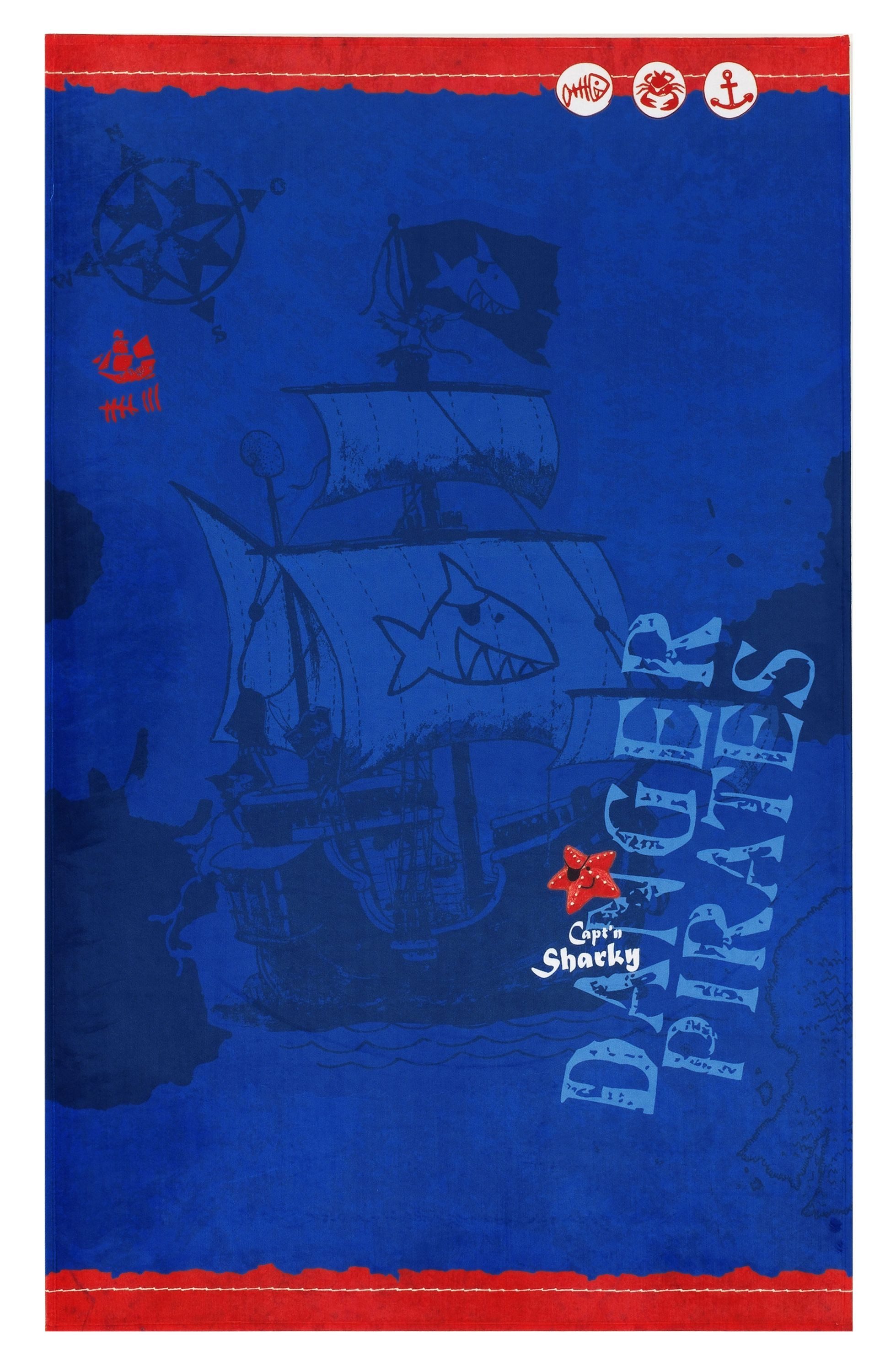 Capt`n Sharky Kinderteppich Capt´n Sharky Schiff