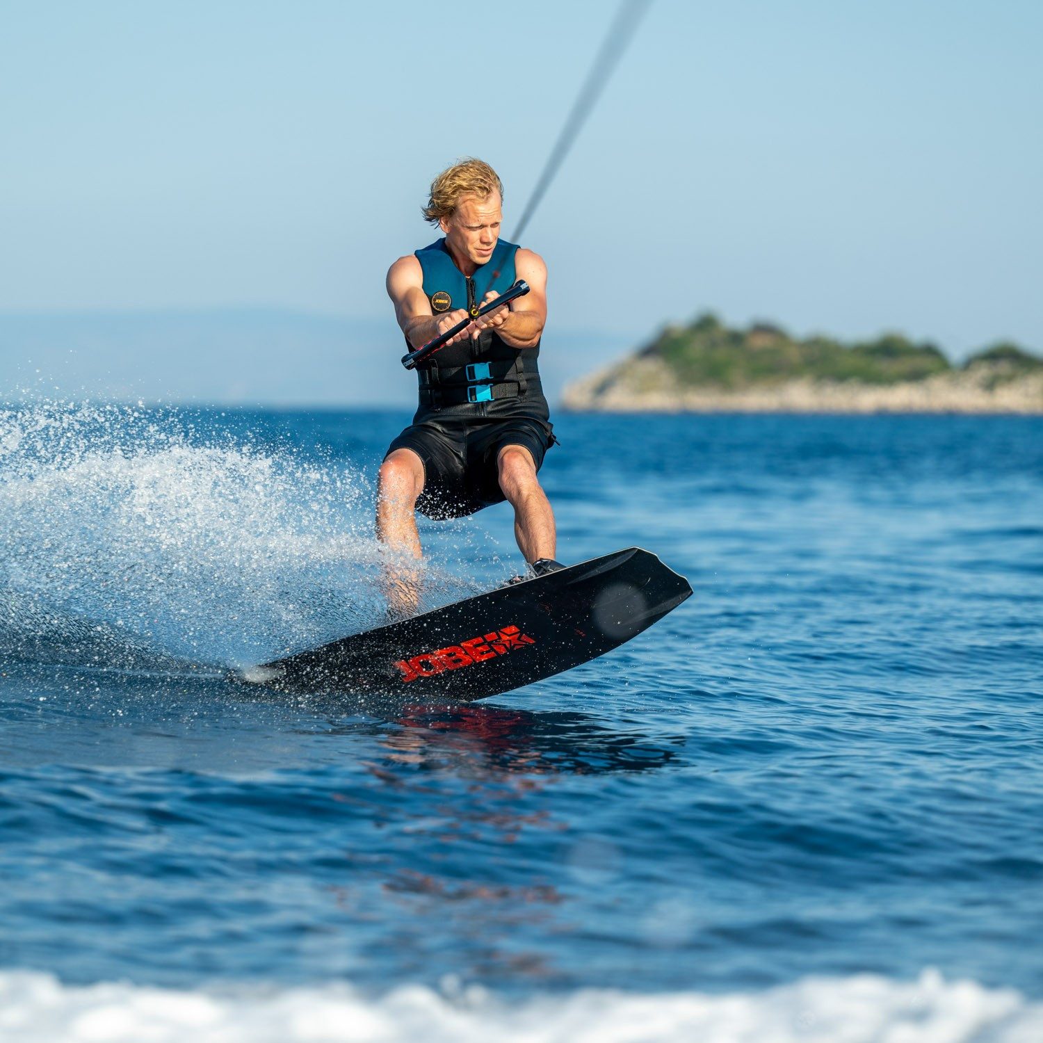 Jobe SUP-Board JOBE LOGO 138 Wakeboard Package mit Wakeboard Bindung und Hantel
