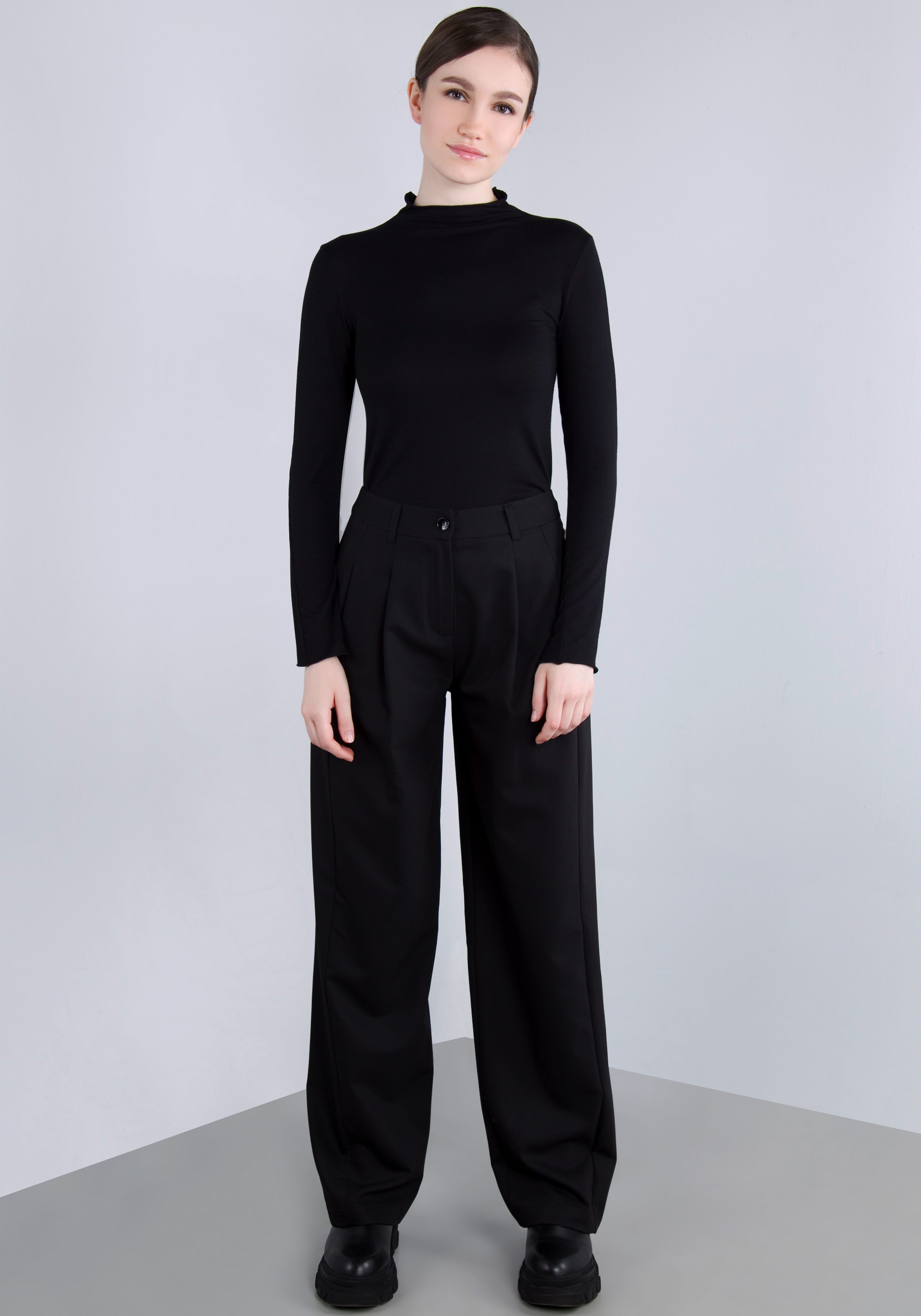 IMPERIAL Bundfaltenhose mit weitem Bein günstig online kaufen