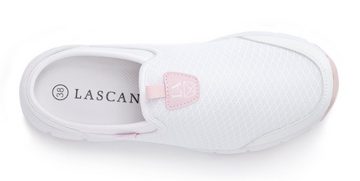 LASCANA Slip-On Sneaker Halbschuh, Freizeitschuh, Sabot, Clogs aus leichtem Mesh-Material