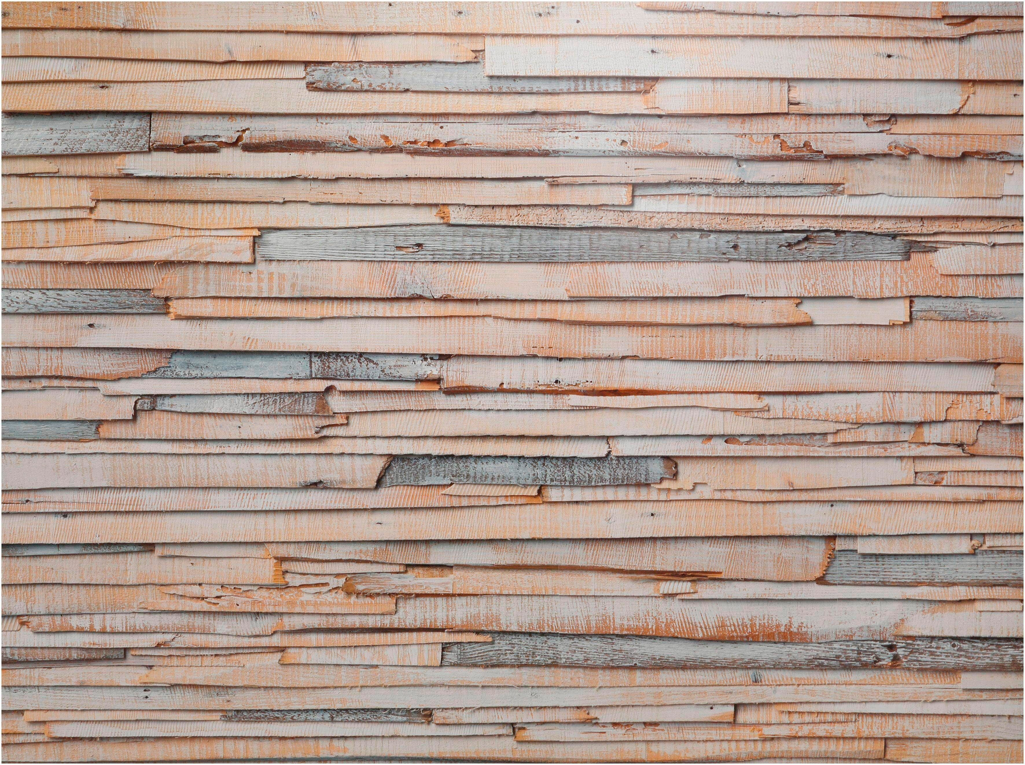 Komar Fototapete Whitewashed Wood - Größe 368 x 254 cm, glatt, bedruckt, Wohnzimmer, Schlafzimmer