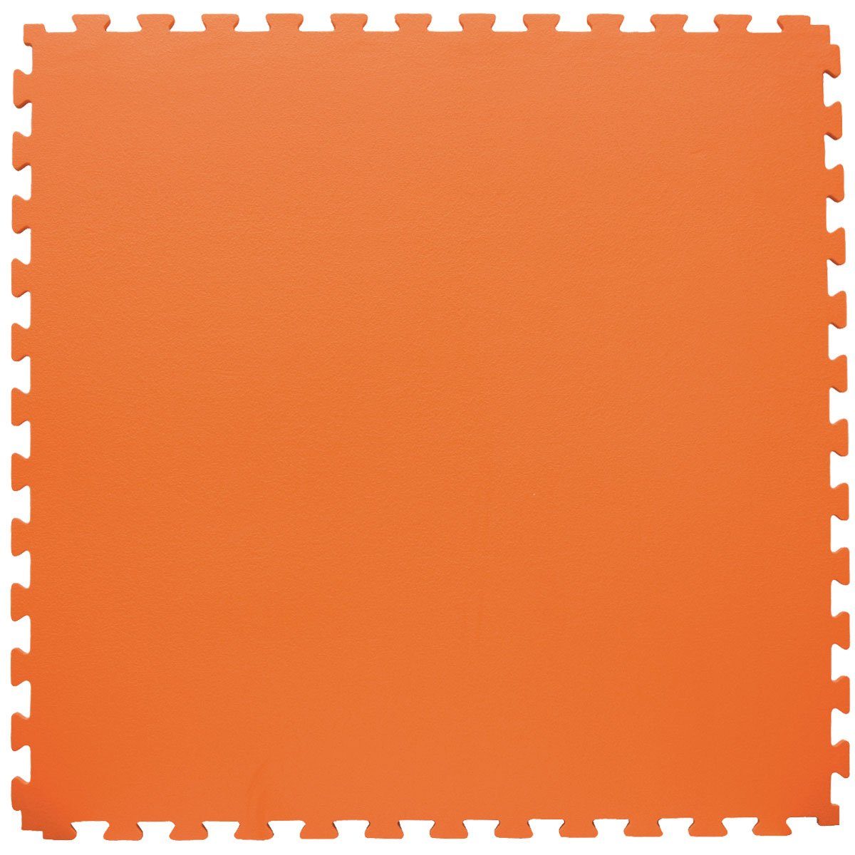 Bodenschutz-Matte Rand eyepower Trainingsmatte, + Orange Fitnessmatte Yoga-Matte 12mm 90x90cm