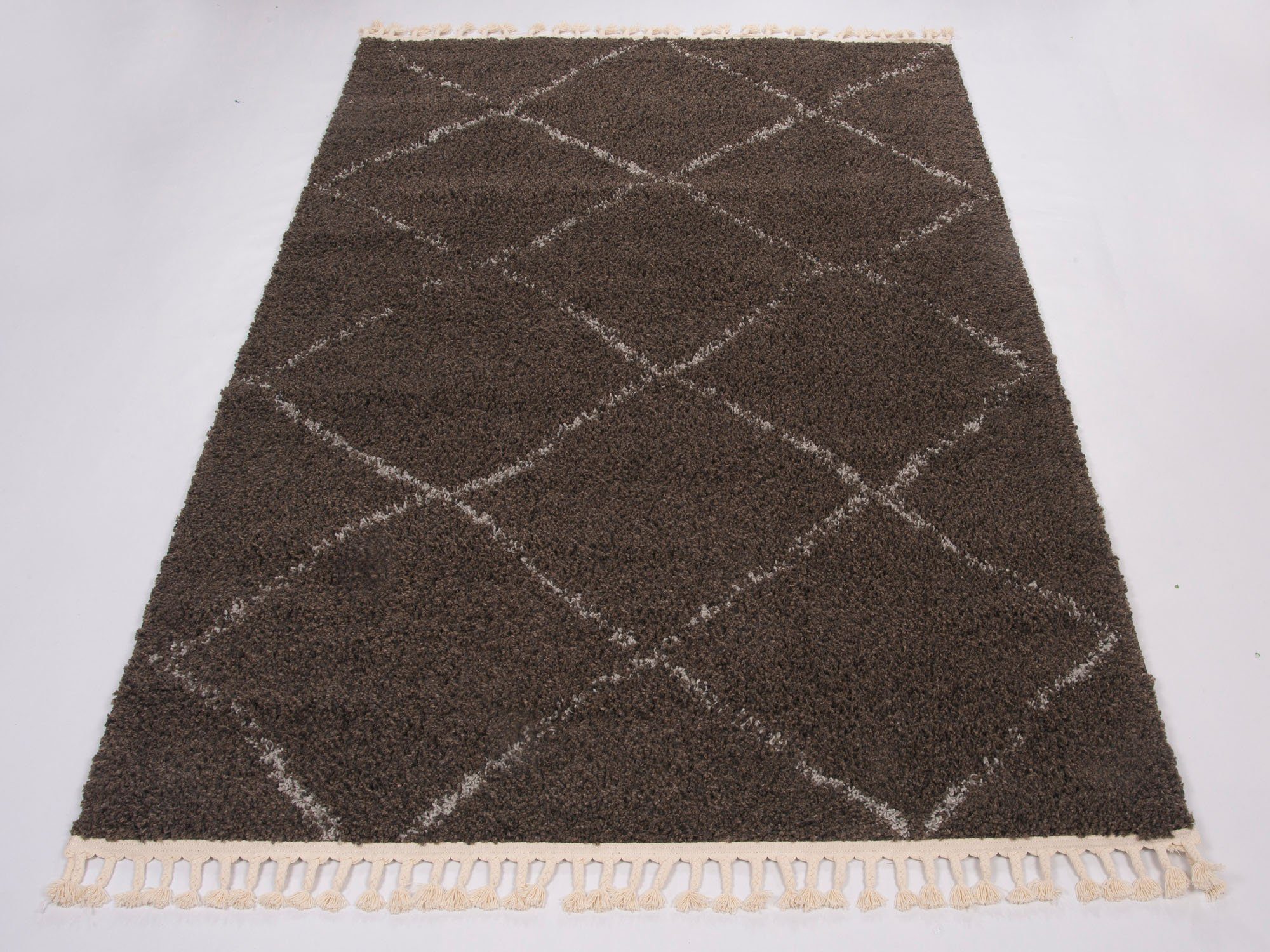 GALLERY M branded by Musterring Hochflor-Teppich Donna, rechteckig, Höhe: 30 mm, Wohnzimmer