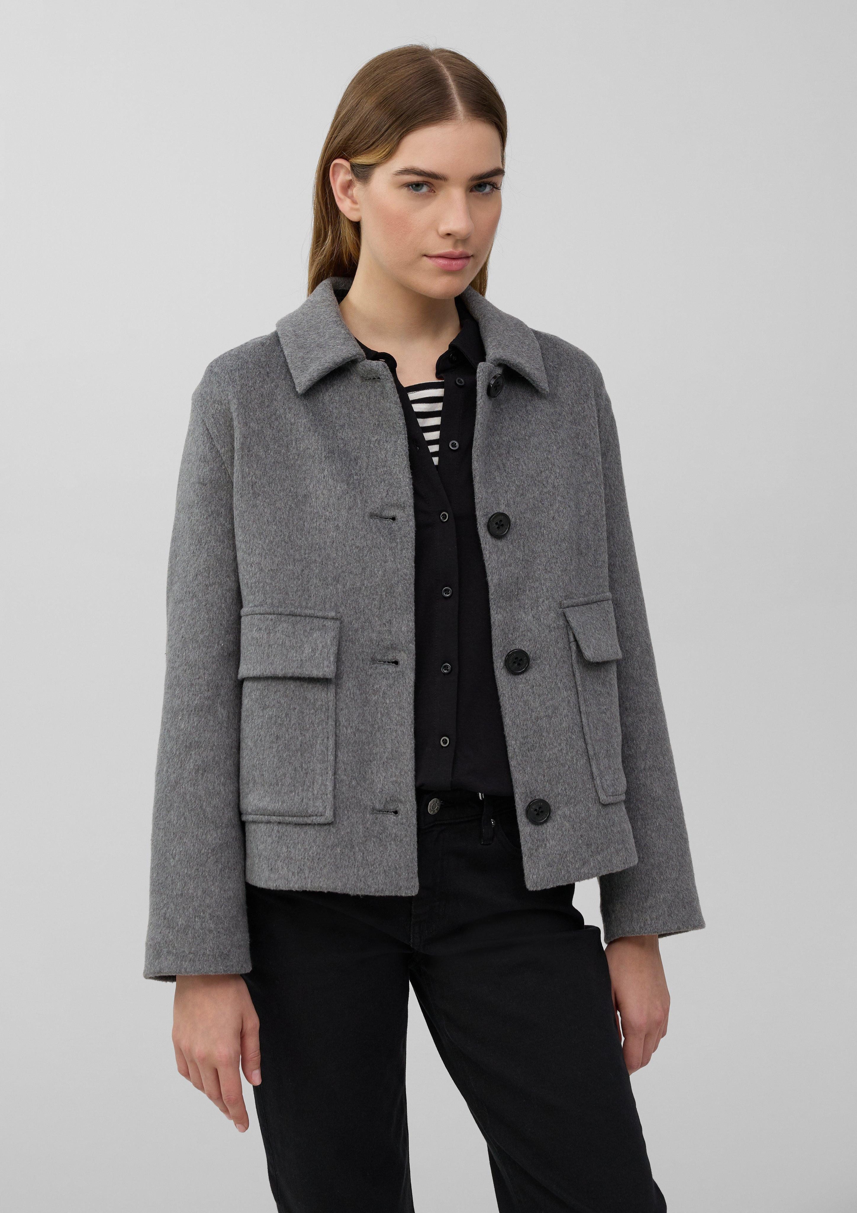s.Oliver Funktionsjacke Jacke aus Wollmix im günstig online kaufen