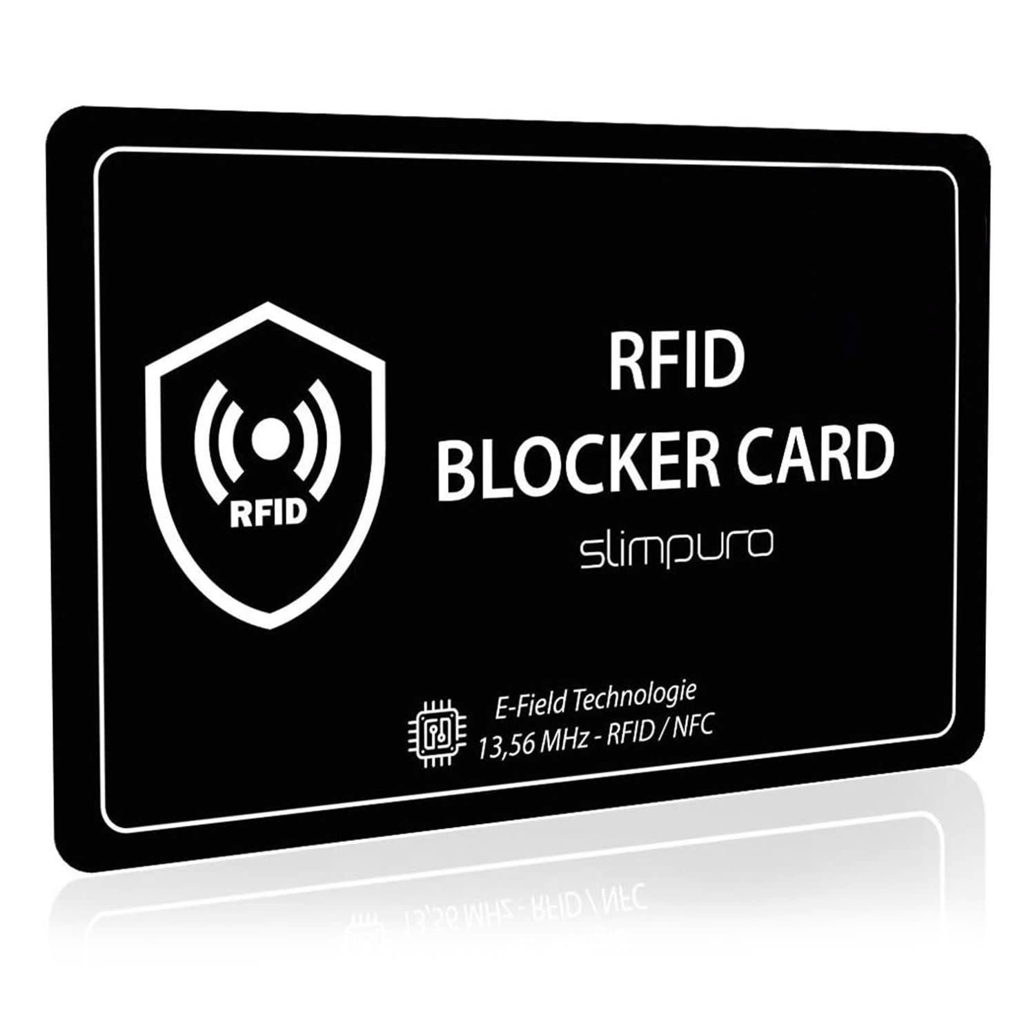 Blocker Geldbörse Slimpuro RFID Carte
