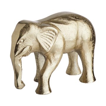BUTLERS Dekofigur GOLDEN NATURE Elefant B 12 x T 7cm