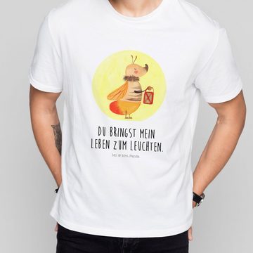 Mr. & Mrs. Panda T-Shirt Glühwürmchen - Weiß - Geschenk, Lustiges T-Shirt, T-Shirt, Party, lus (1-tlg)