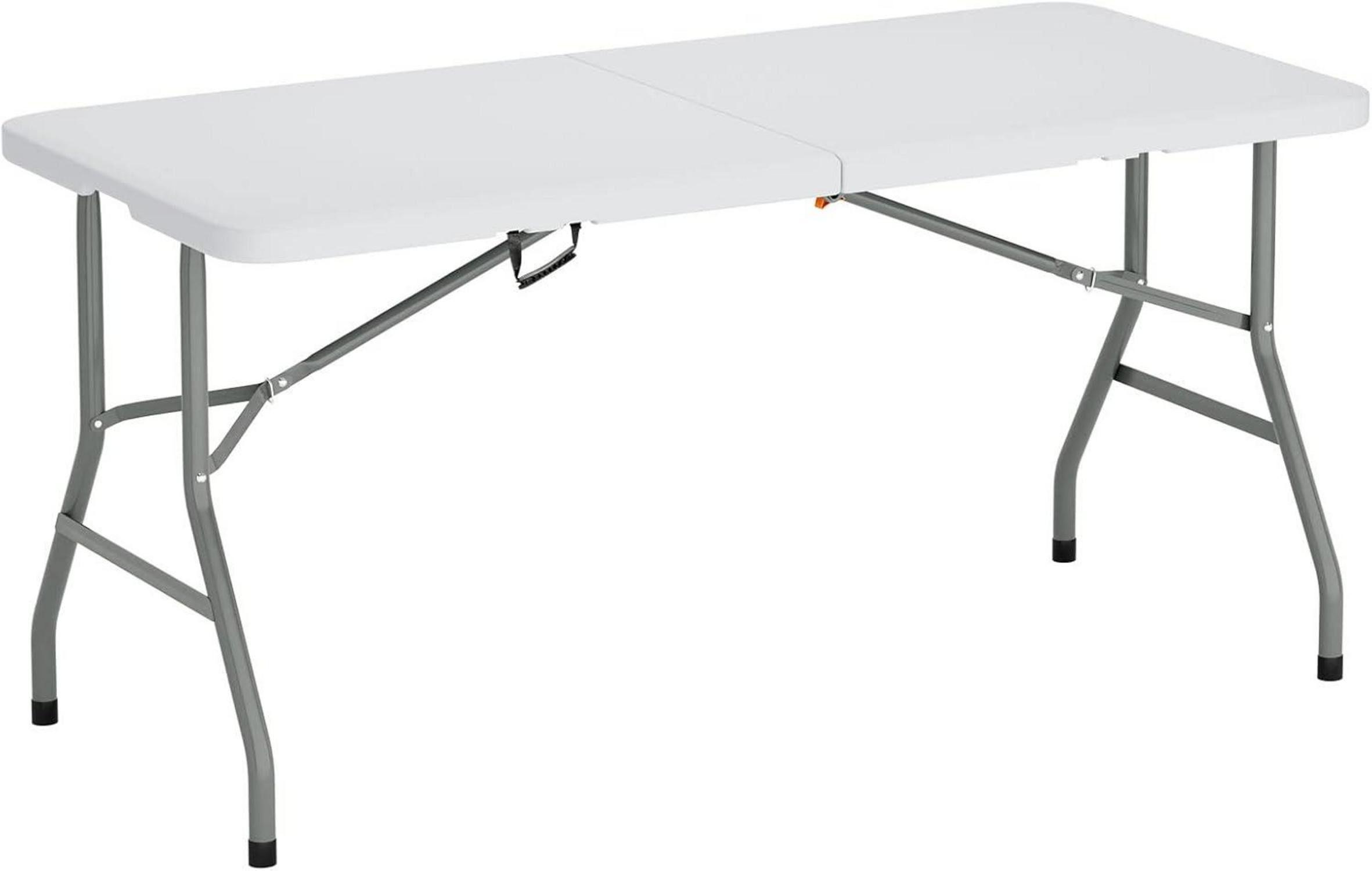 Campingtisch Klapptisch Campingtisch Aluminium Faltbarer Gartentisch 152 x 70 cm