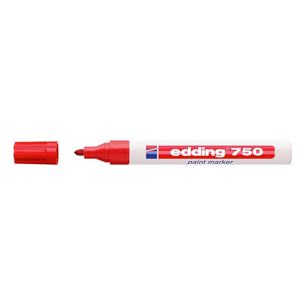 edding Lackmarker 750, (1-tlg), Strichstärke 2-4 mm, wasserfest