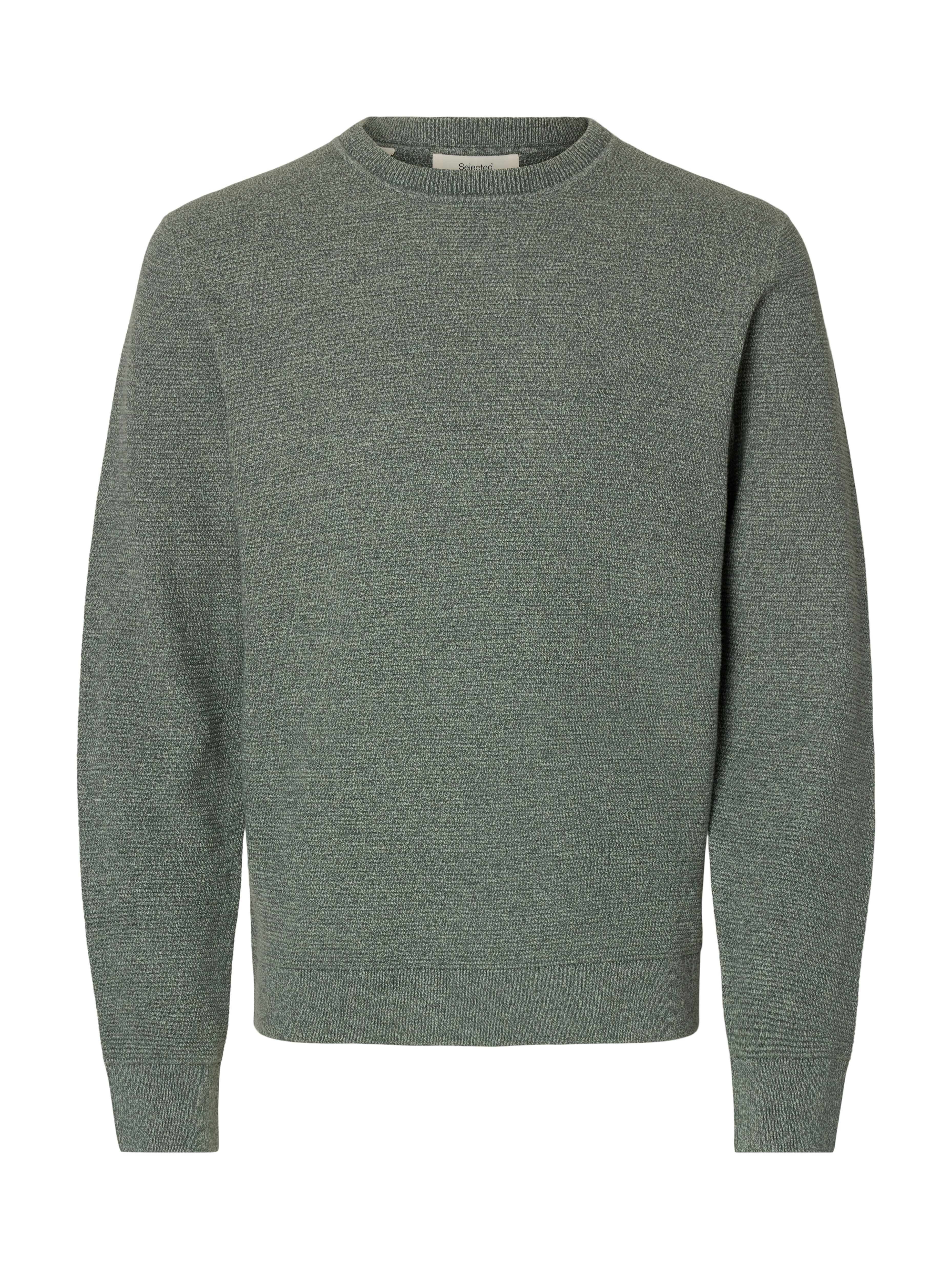 Selected Strickpullover SLHROSS LS KNIT STRUCTURE CREW NECK NOOS günstig online kaufen