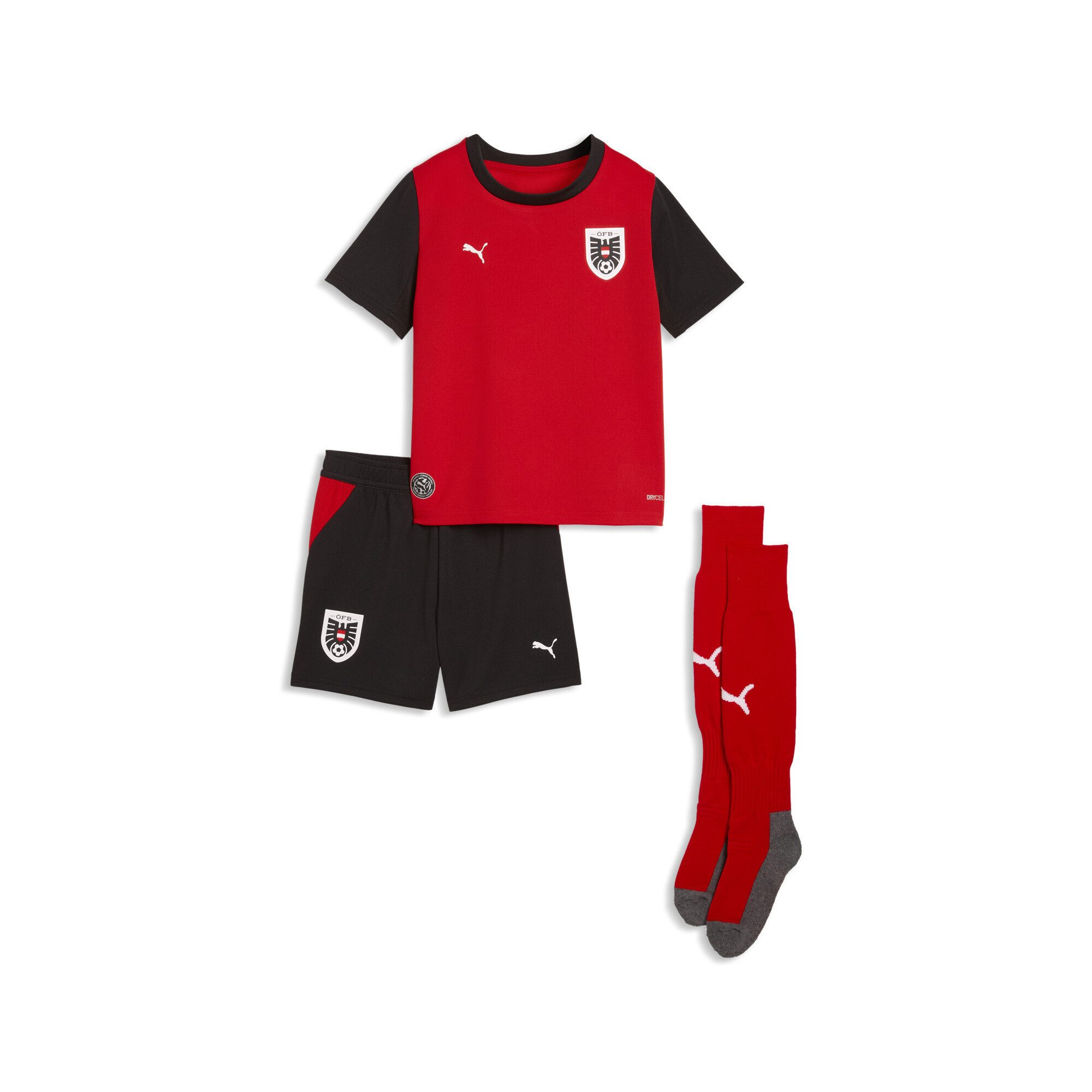 PUMA Trainingsanzug Österreich 2026 Heimtrikot-Minikit Jugendliche