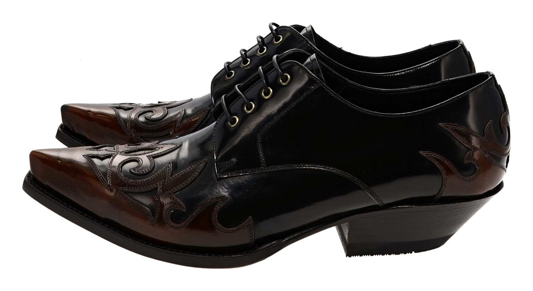 Schuhe Klassische Stiefeletten FB Fashion Boots Stiefelette ELOY Negro Burdeos Westernschuhe