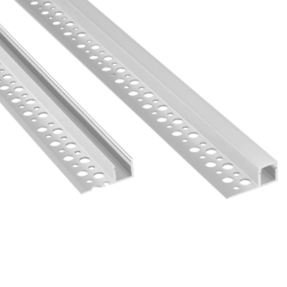 Stück) Profil Kanal Streifen 1 Profile LED Aluprofil 2x Aluminium Profile Meter, Beleuchtung (2 E LED-Stripe-Profil für Aluprofil iscooter Aluminium