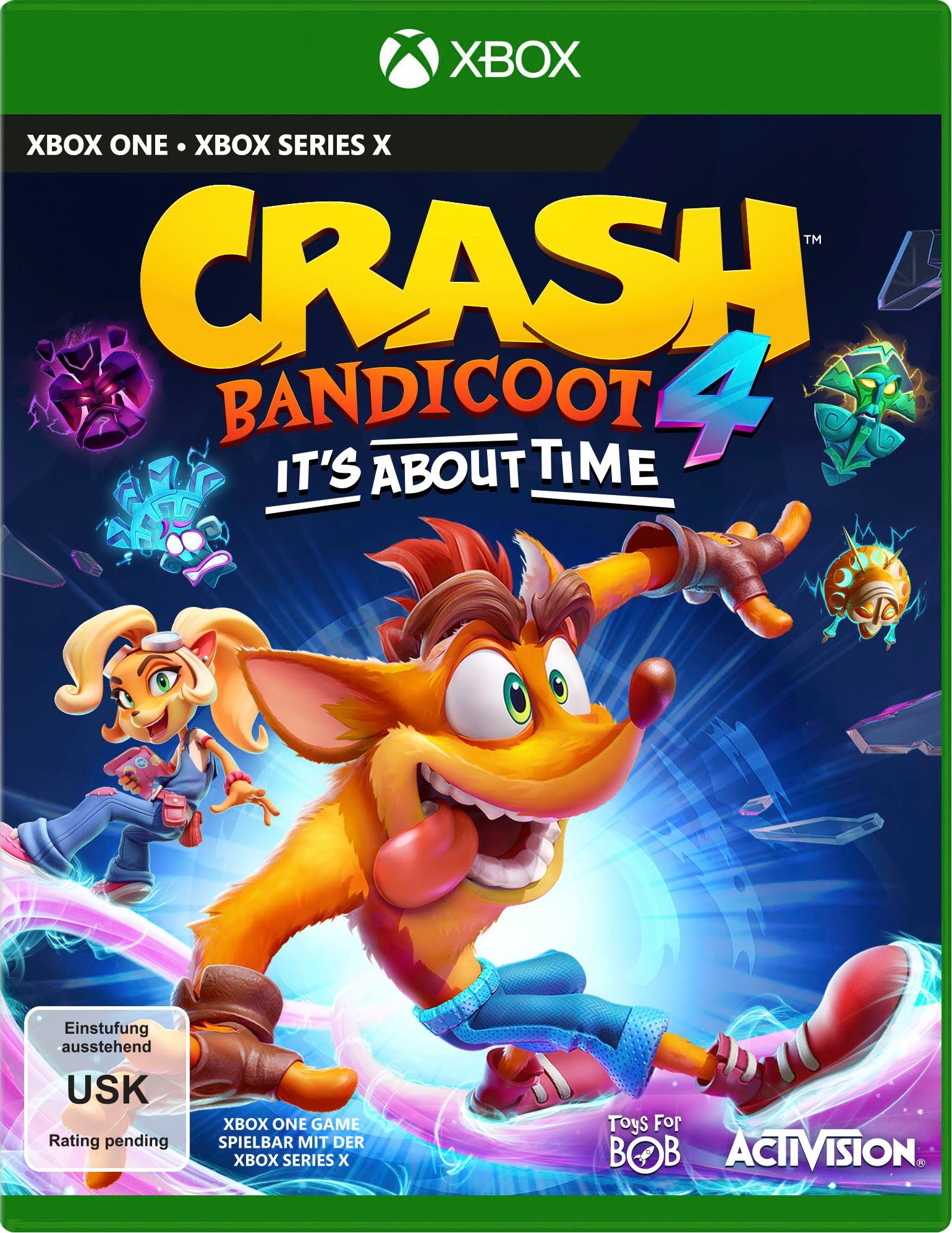 Activision Spiel, Crash Bandicoot 4 - It´s About Time Xbox One