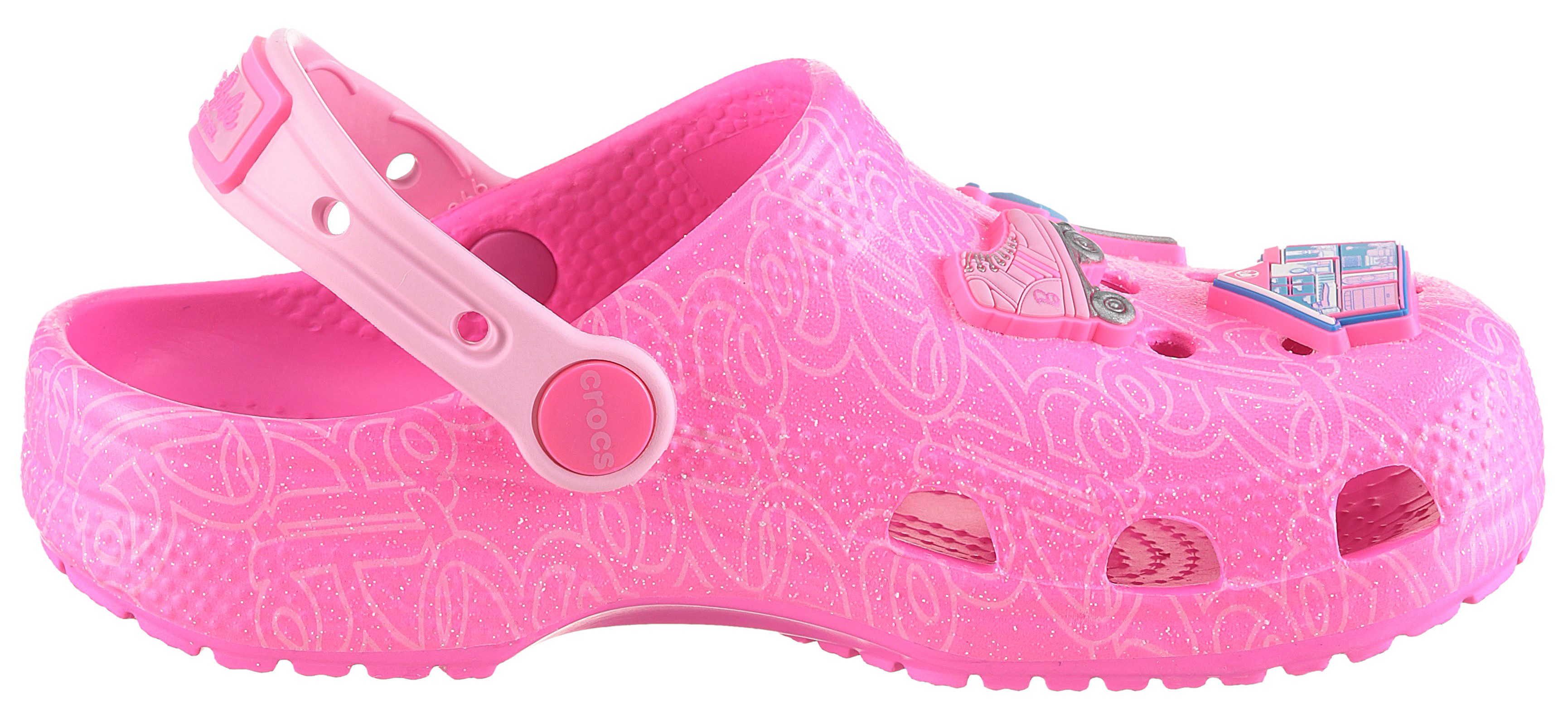Crocs Kids' Barbie Classic Clog Clog Barbie Clog, Badeschuh, wasserfreundlich und schwimmfähig – Bild 5 von 5