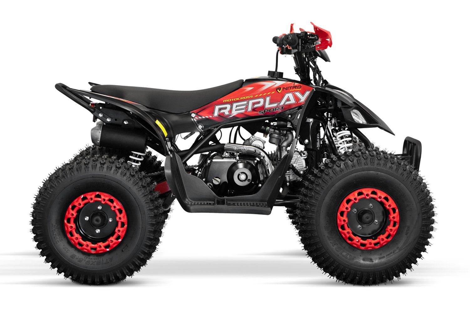 Nitro Motors Quad 125cc Kinder Kinderquad, ccm RS-3G8 ATV RS-AG8 Replay & Semi-Automatik Quad midi Quad | 125,00 Blau