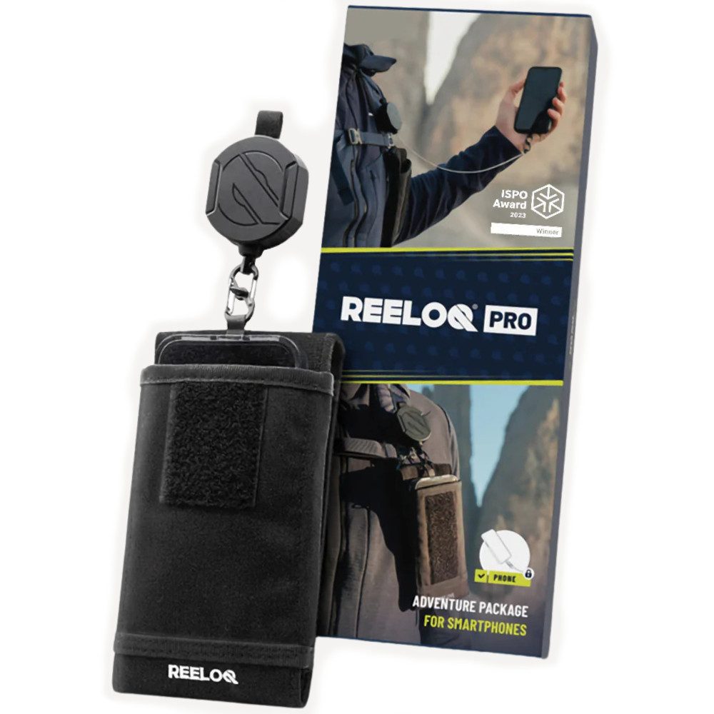 Reeloq Smartphone-Halterung REELOQ® Pro Smartphone Sicherung, Version Gurtband