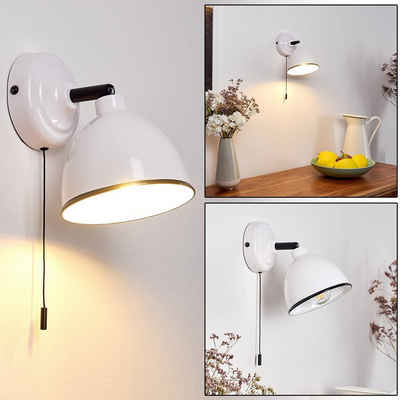 LED Design Chrom Blüten Wand Lampe Schlafzimmer Zug Schalter Beleuchtung EEK A+