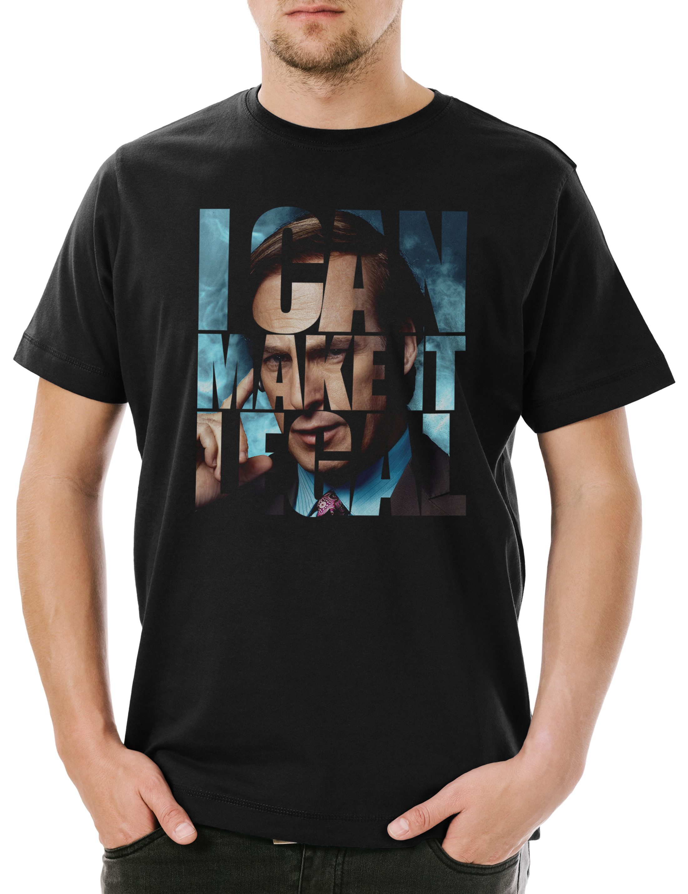 Print-Shirt I Can Make It Legal Saul Herren T-Shirt Breaking Better TV Lawyer