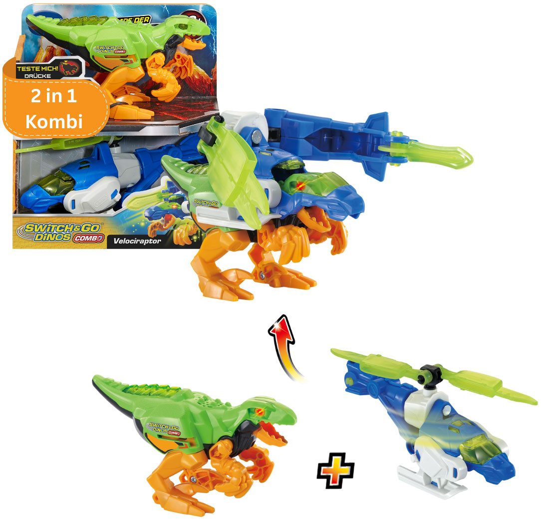 Vtech® Actionfigur Switch & Go Dinos - Combo Velociraptor, mit Licht und Sound