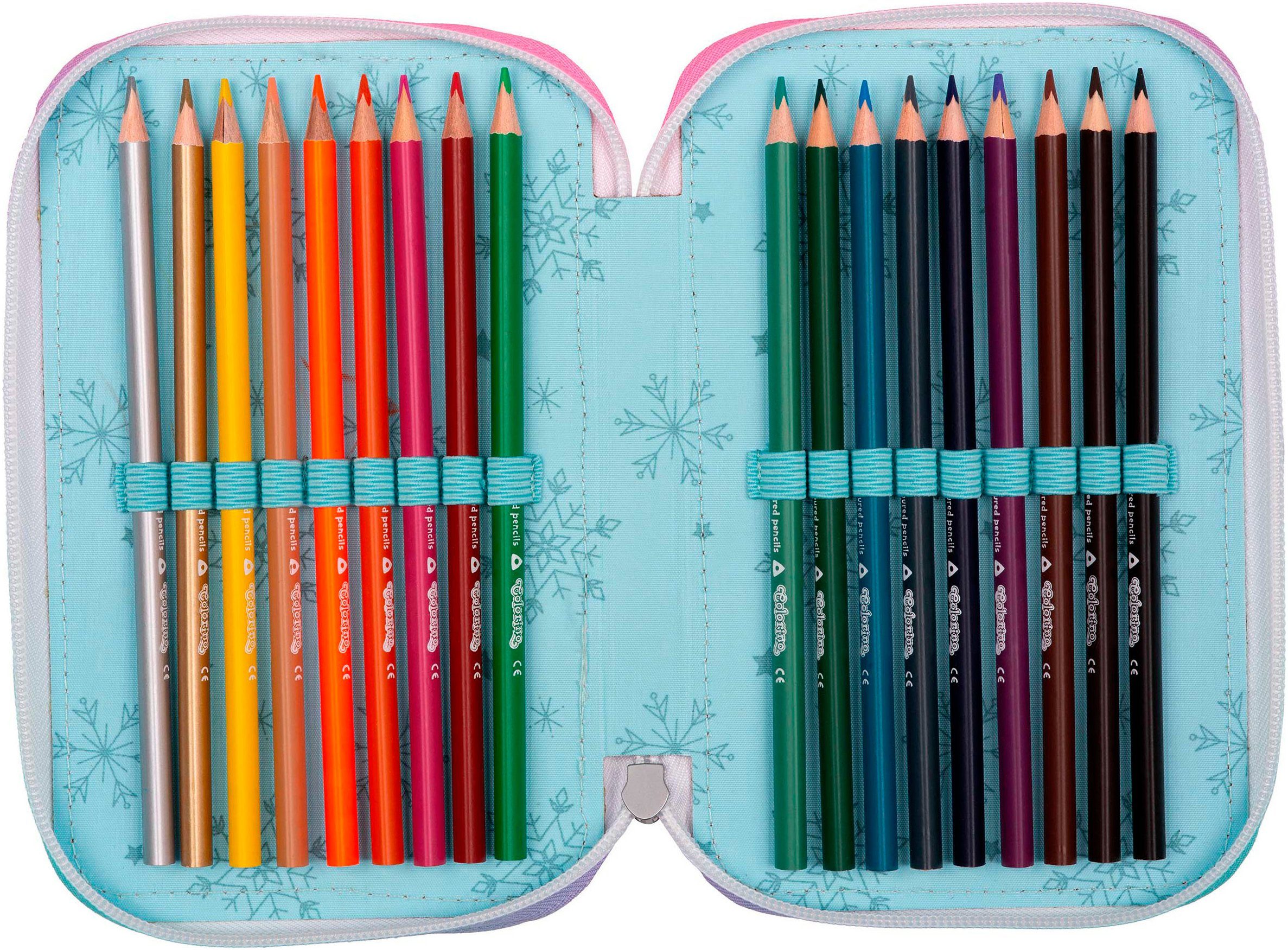CoolPack Federmäppchen Etui, Disney, Frozen, befüllt