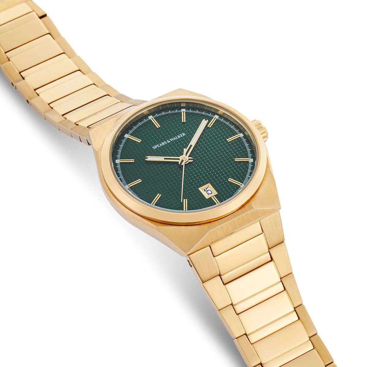 Spears & Walker Quarzuhr gelbgold