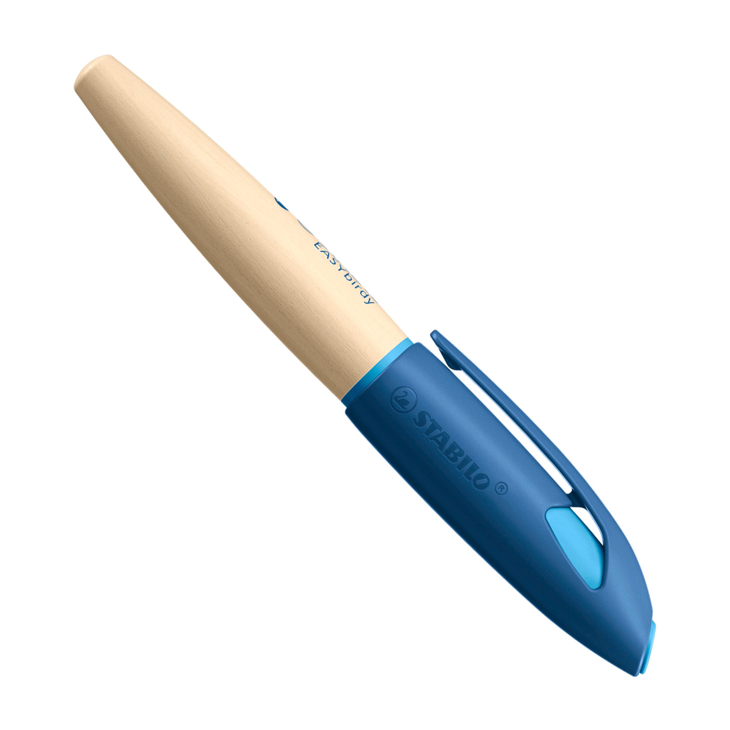 STABILO Füller EASYbirdy Timber Ergonomischer Schulfüller - Feder A - Linkshänder -