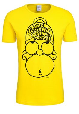 LOGOSHIRT T-Shirt Homer mit lizenziertem Originaldesign
