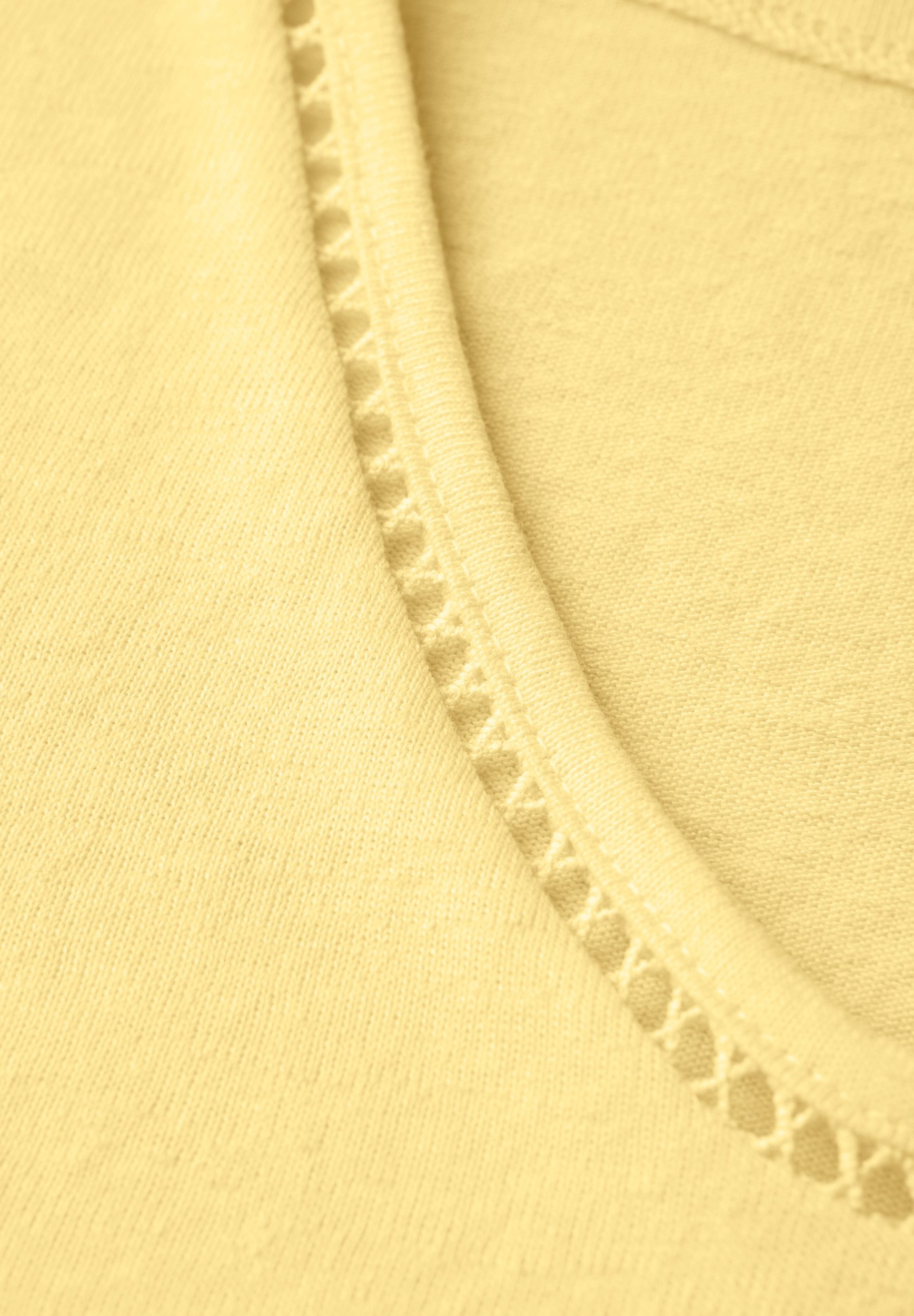 STREET ONE Shirttop – Unifarbenes Shirt in Leinen-Optik mit V-Ausschnitt un günstig online kaufen