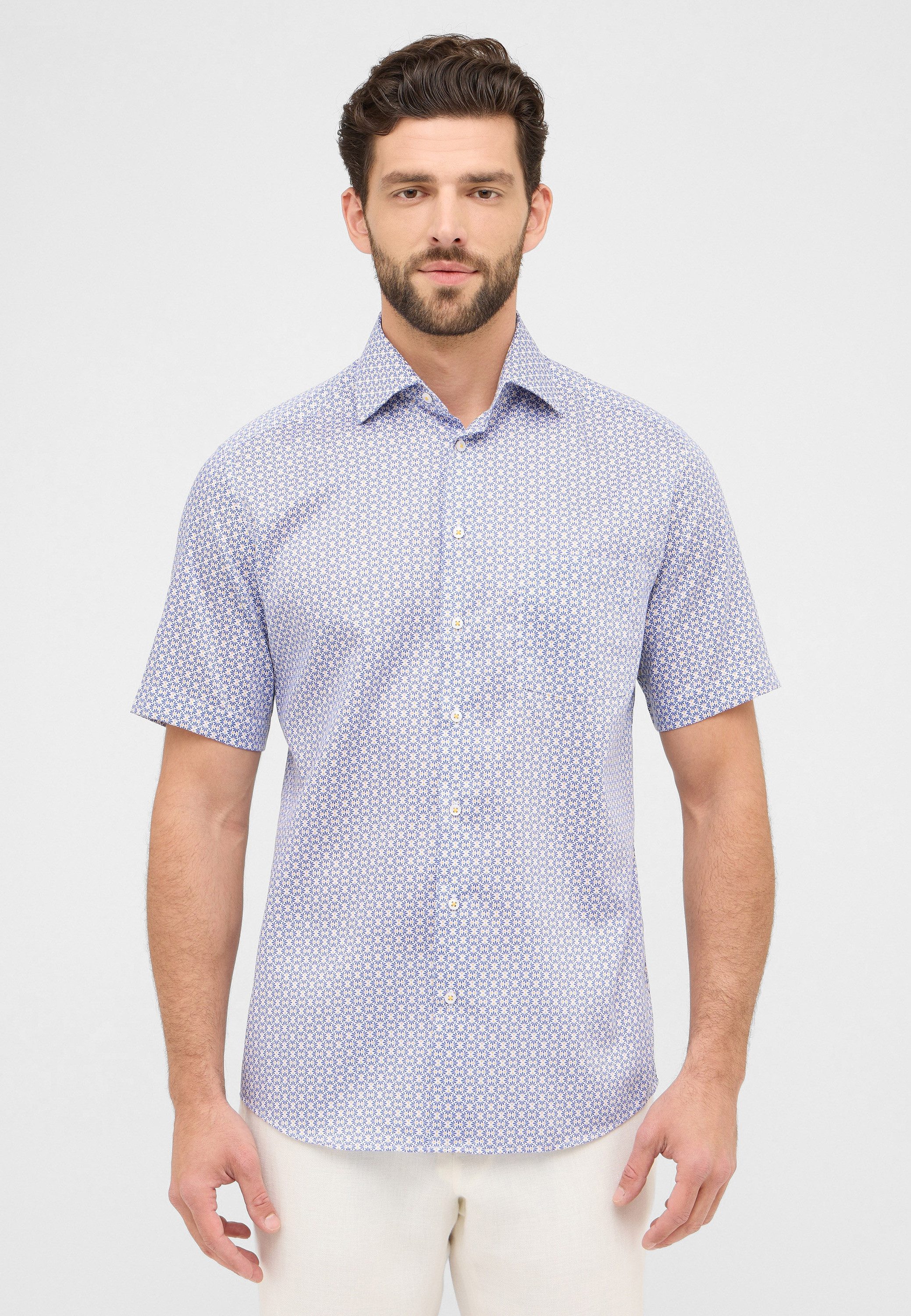 Eterna Kurzarmhemd MODERN FIT NON IRON (bügelfrei)