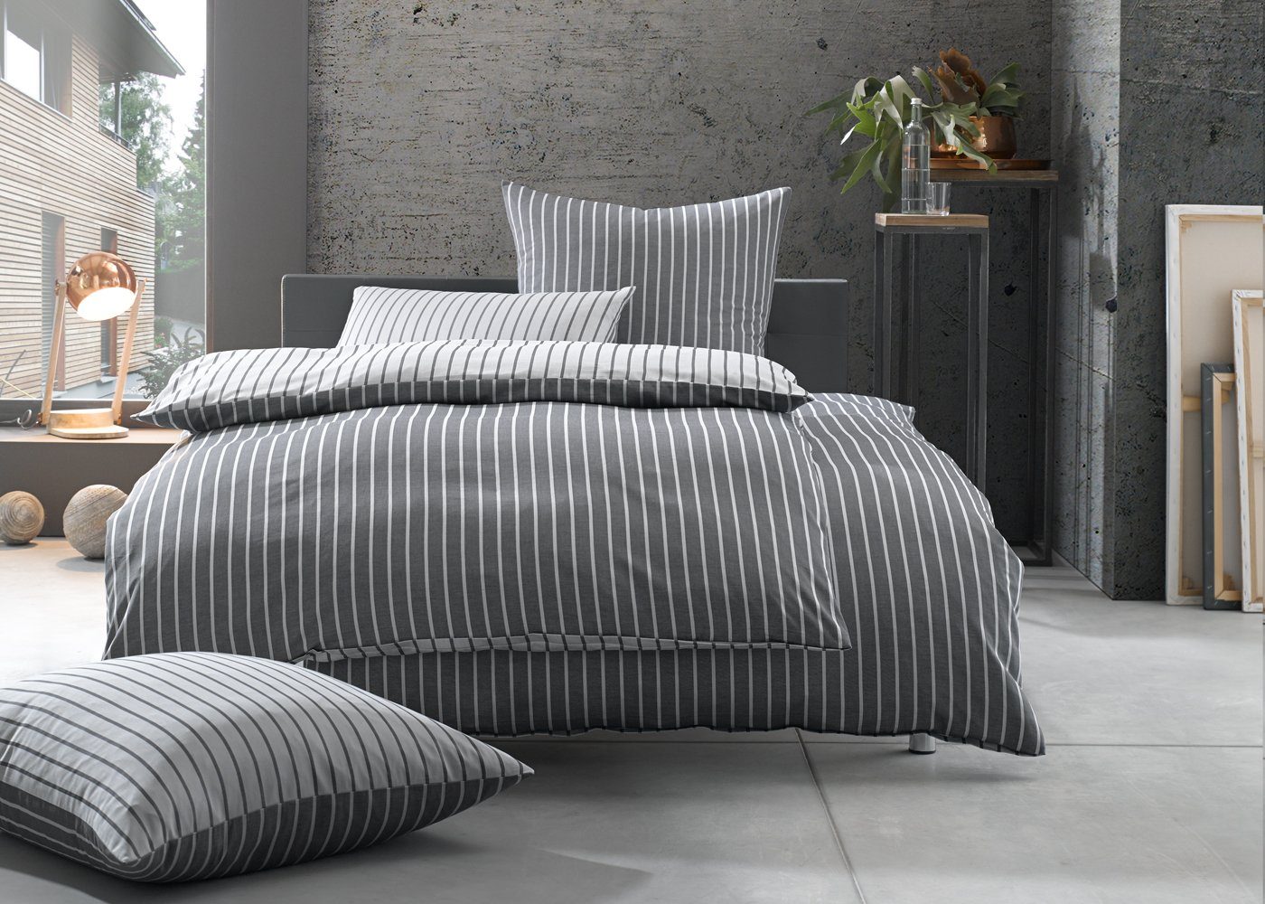 BETTWAESCHE-MIT-STIL Bettwäsche Mako Satin Damast Wende günstig online kaufen