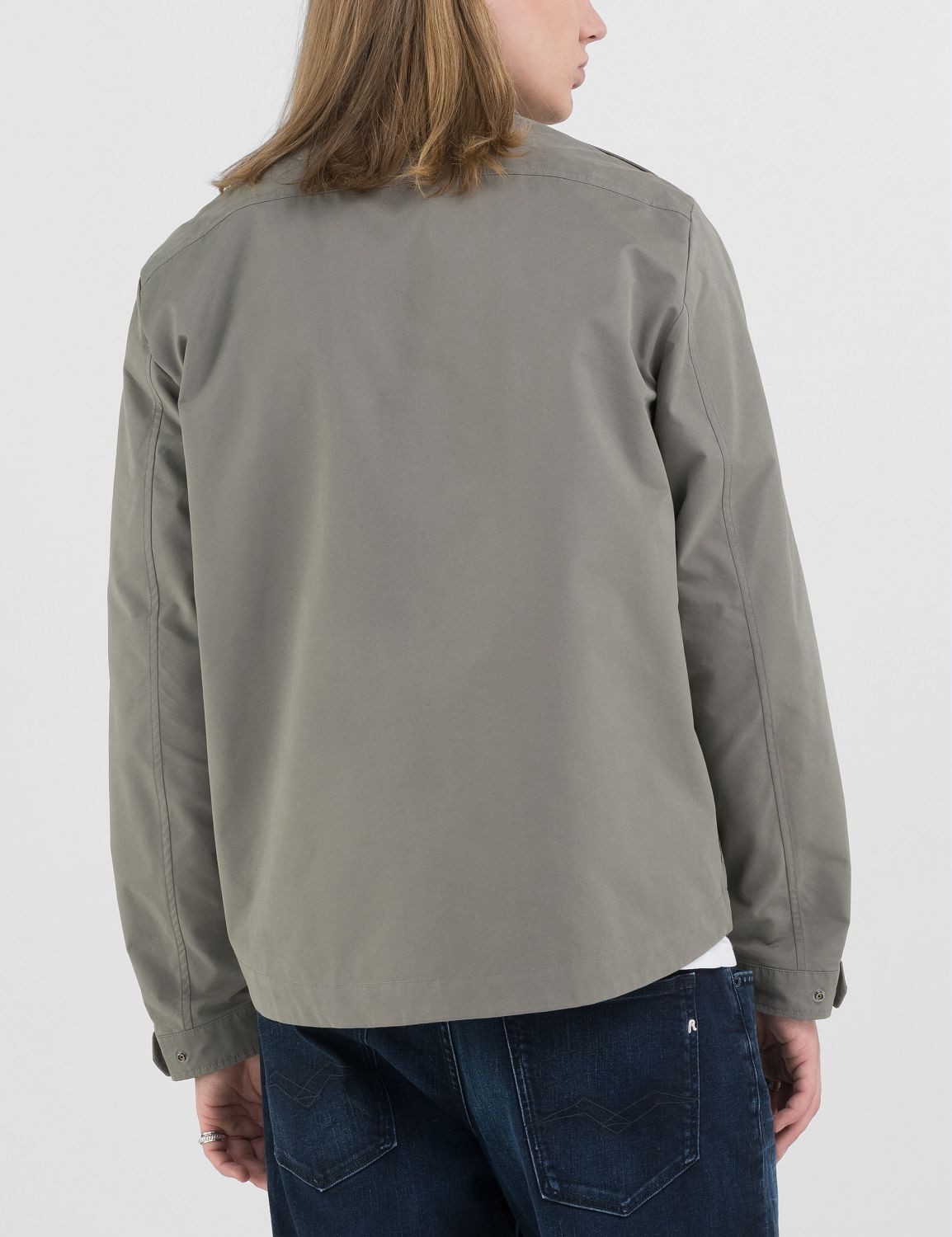 Replay Sommerjacke Coated Cotton Nylon günstig online kaufen