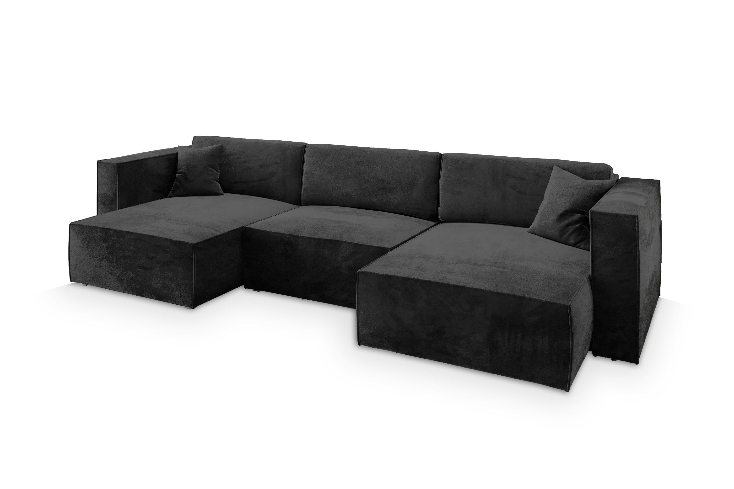 Masseno Ecksofa SARMO mit Schlaffunktion U-Form, günstig online kaufen