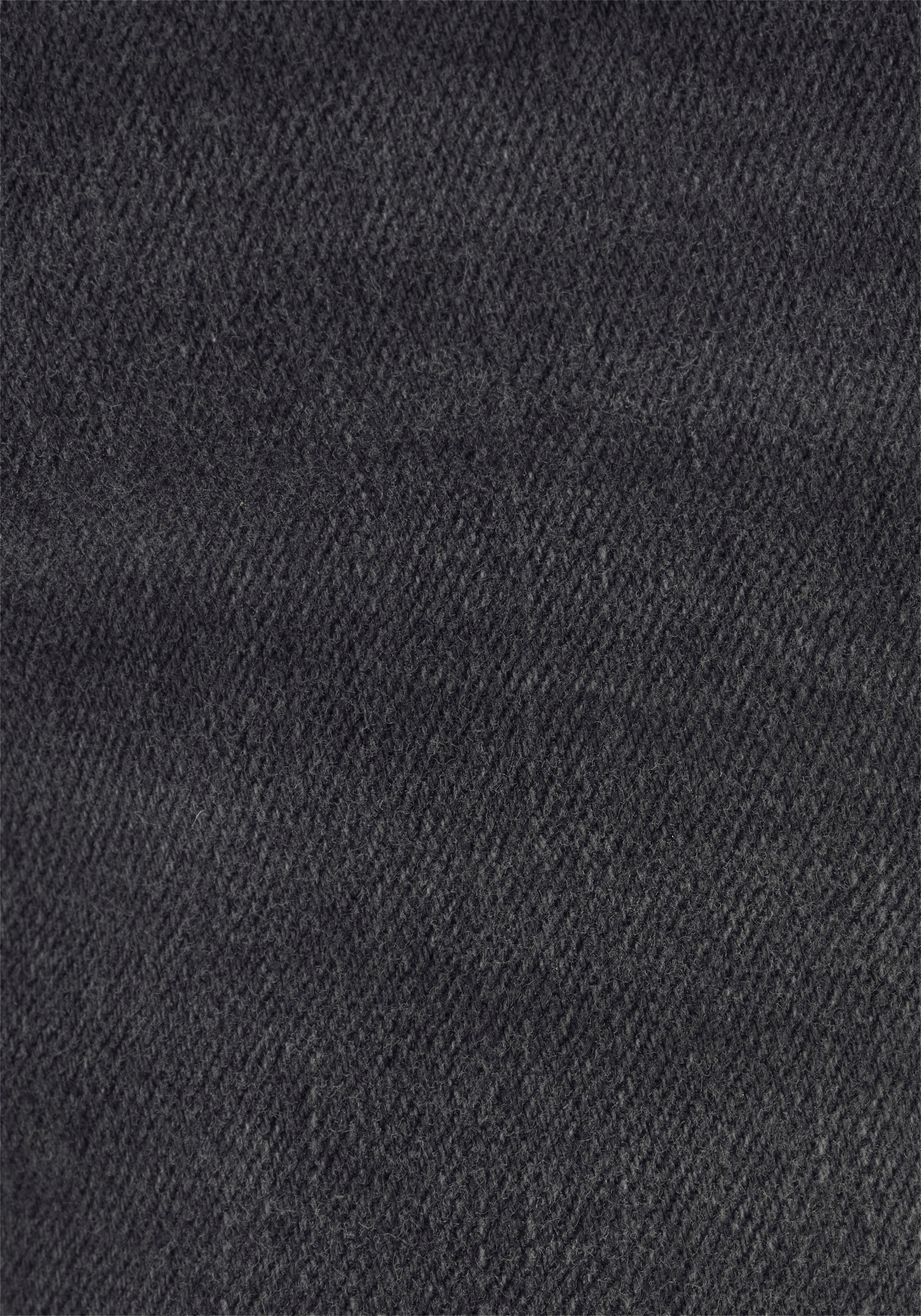 Buffalo Jeanshotpants aus bequemer Baumwollware mit Fransen am Saum, Shorts aus elastischer Baumwolle, Sommerhose