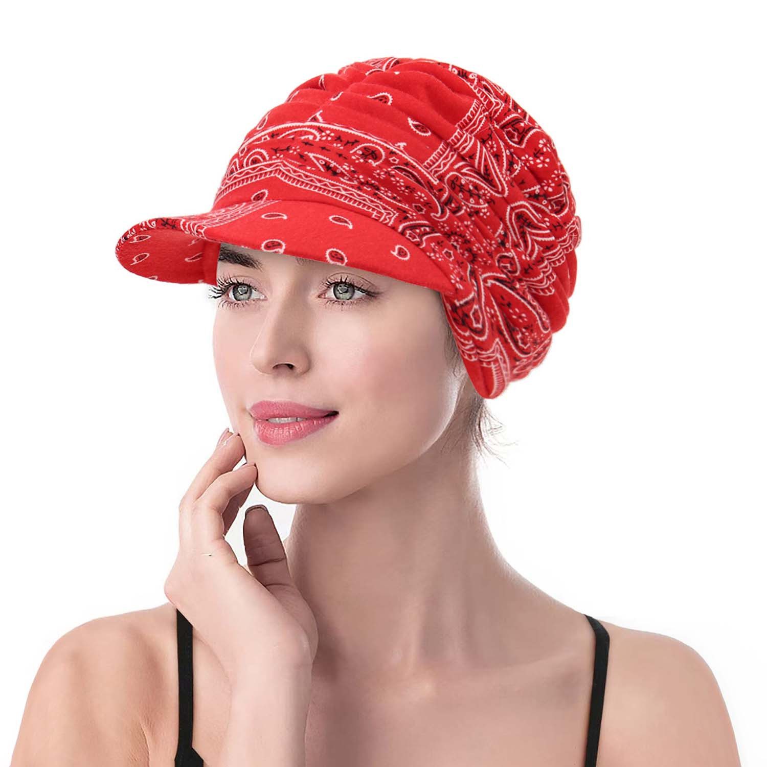 nsihing Baseball Cap Baseballcap mit Retro-Druck, Entenschnabelform, doppeltem Stirnband