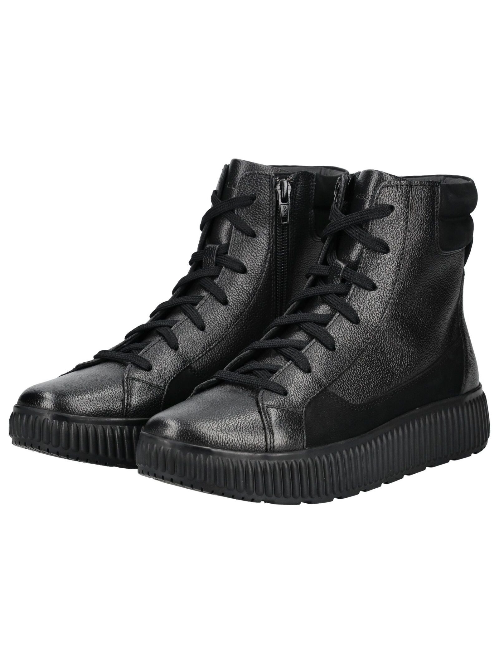 Geox Geox Stiefelette Leder Schnürstiefelette