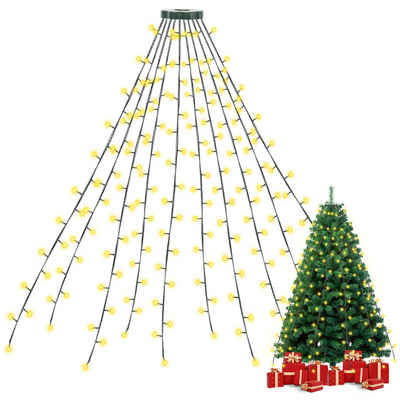 Randaco LED-Lichterkette 280 LED Lichterkette Schaufenster Weihnachtsbaum Deko PartyLicht