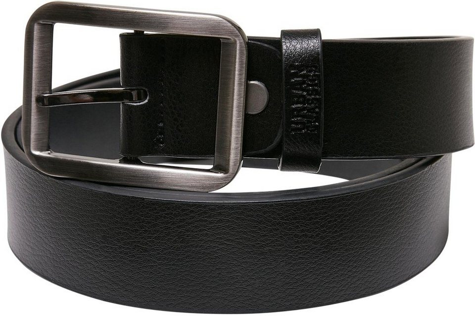 URBAN CLASSICS Hüftgürtel Accessoires Synthetic Leather Thorn Buckle Basic  Belt
