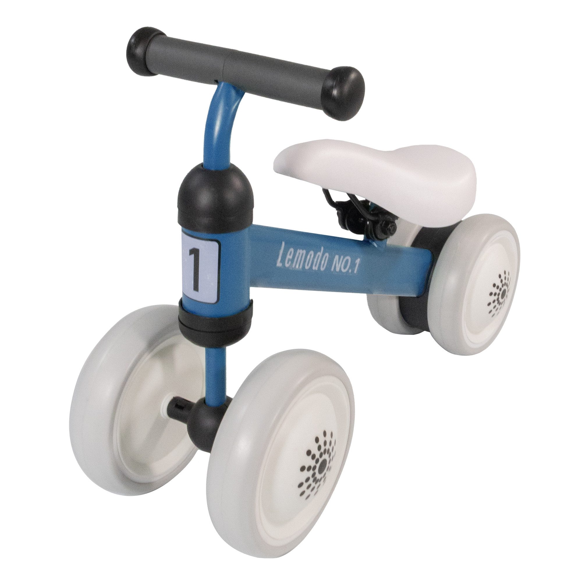 Lemodo Laufrad Lauflernrad, Kinderlaufrad mit Umkippschutz und 4 Rädern 15 günstig online kaufen