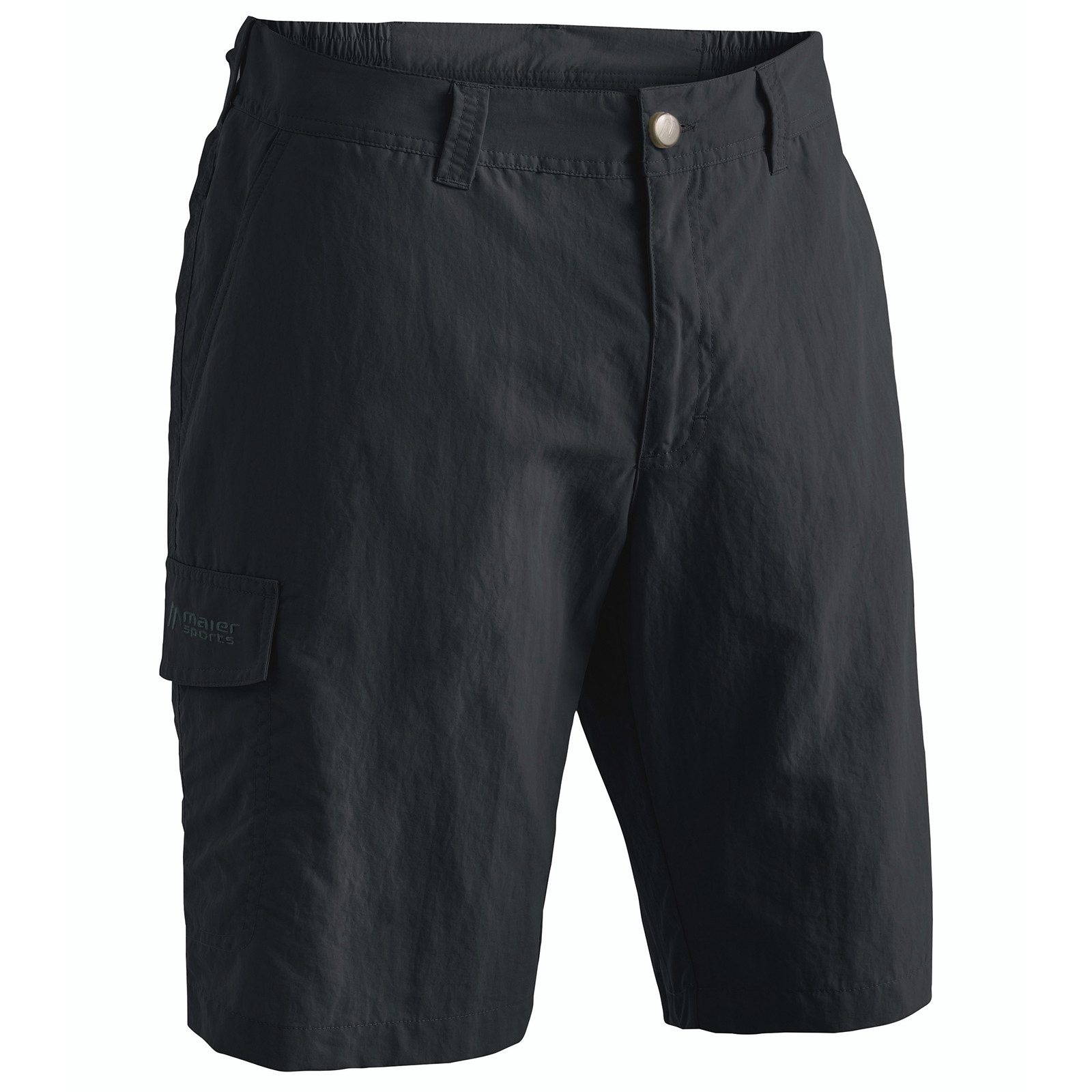 Maier Sports Sporthose Maier Sports Übergrößen leichte Bermuda Main schwarz