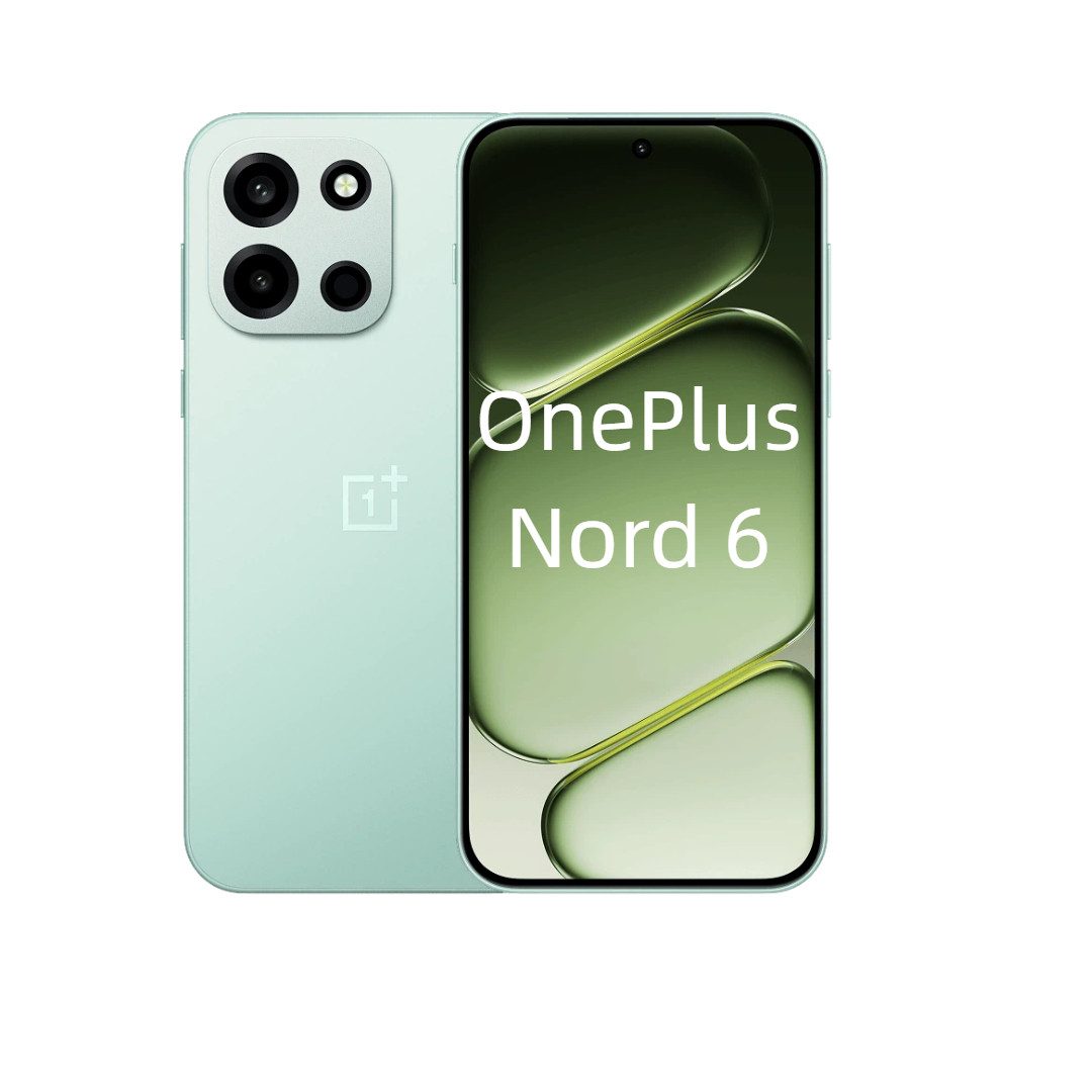 OnePlus OnePlus Nord 6 12GB+512GB Smartphone (6.78 Zoll, 512 GB Speicherplatz, 50 MP Kamera)