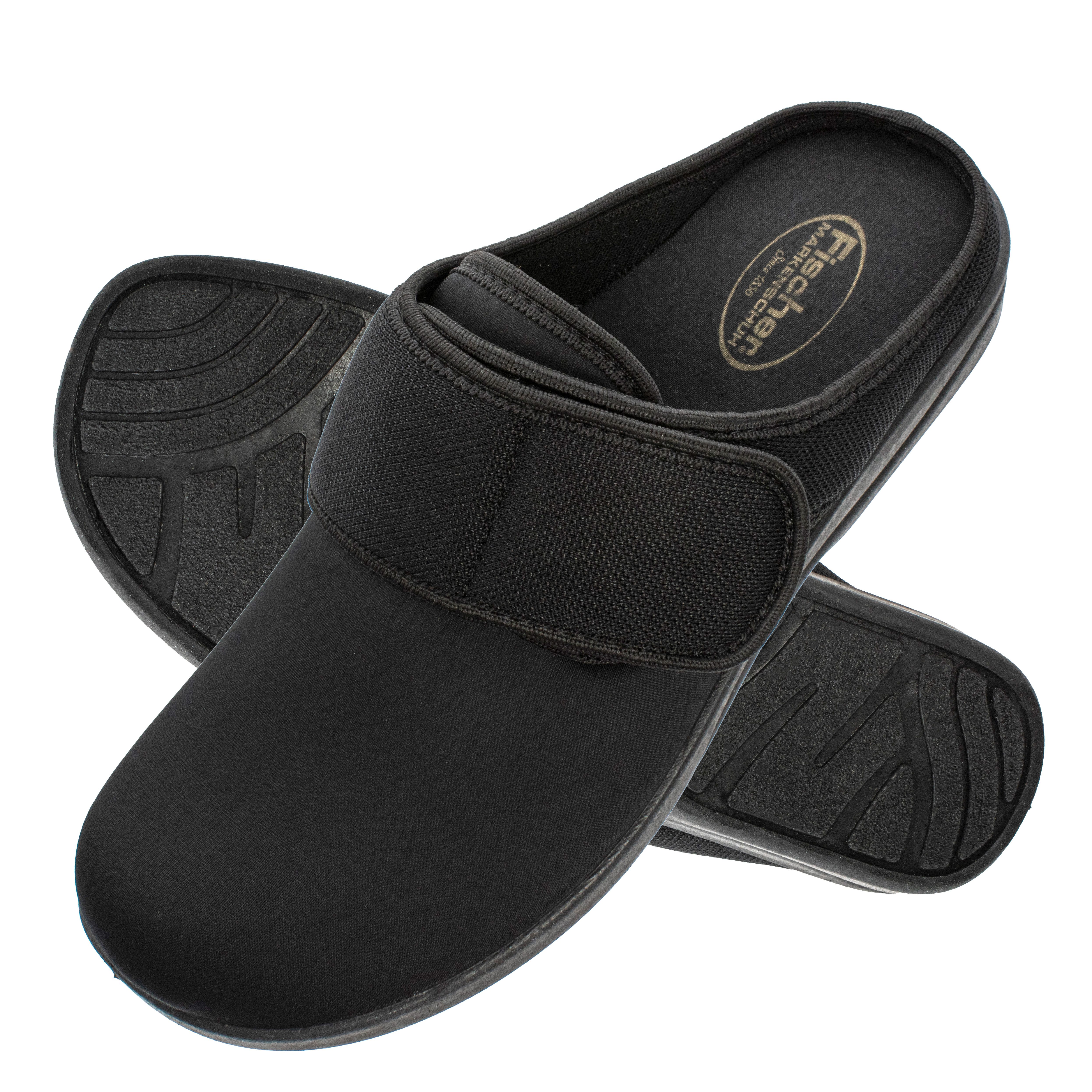 Fischer-Markenschuh Cornelius Pantoffel aus Stretchmaterial/Mesh, mit Textilfutter, Weite L
