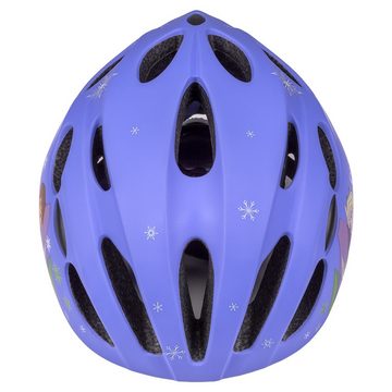 Seven Polska Kinderfahrradhelm Kinder "Frozen 2", LILA, M: 52-56cm, In-Mold-Tec, ab ca. 6 Jahre