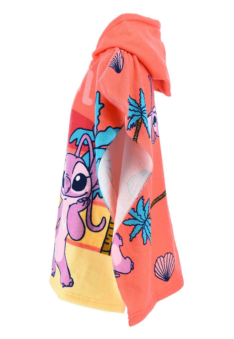 Stitch Badeponcho Kinder Badeponcho mit Kapuze 55x110 cm