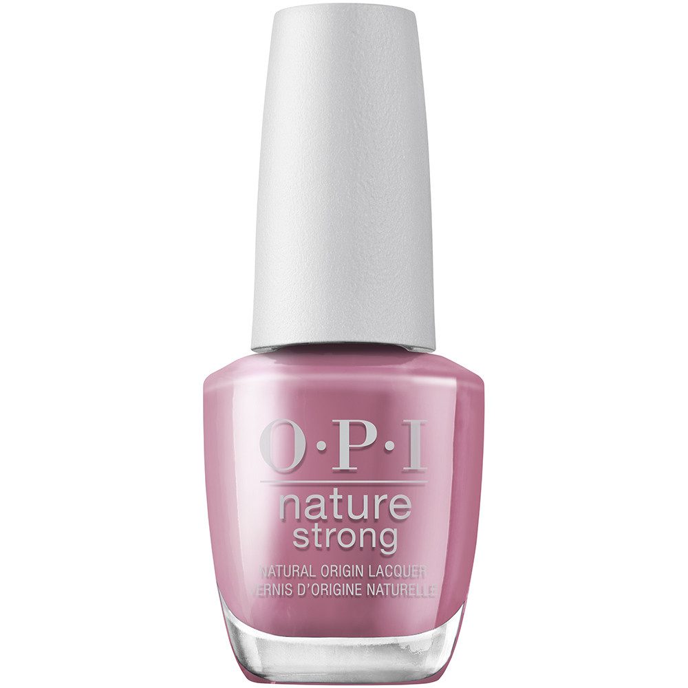 OPI Nagellack Nature Strong Simply Radishing, deckend, glänzend, langanhaltend, schnelltrocknend