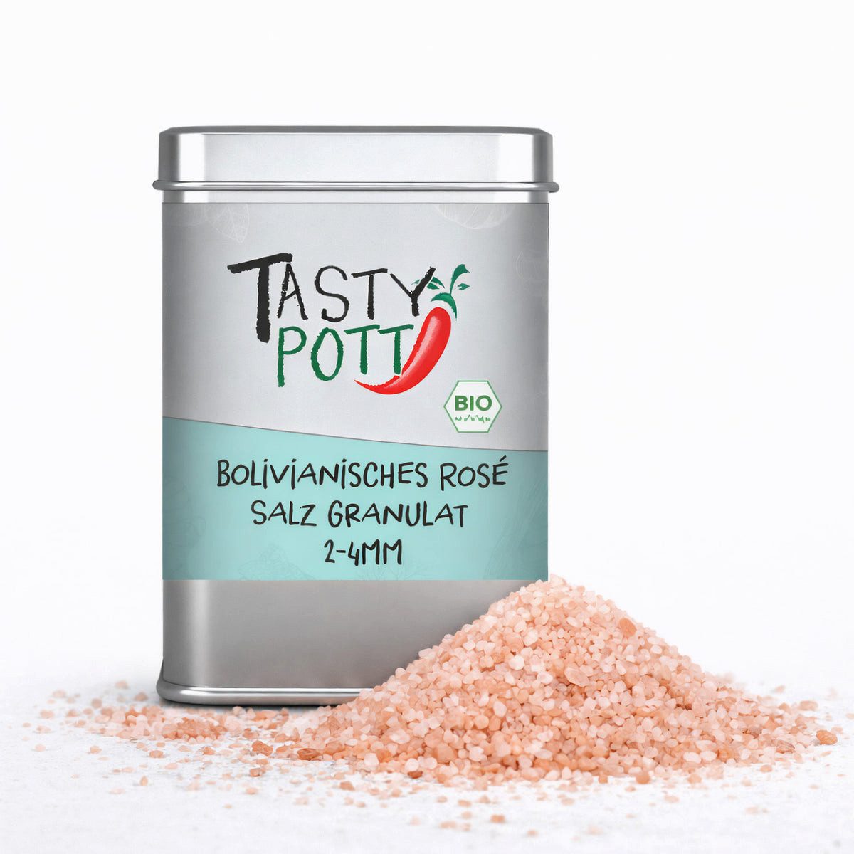 Tasty Salz Tasty Pott Bolivianisches Rosé Salz Granulat (2-4m