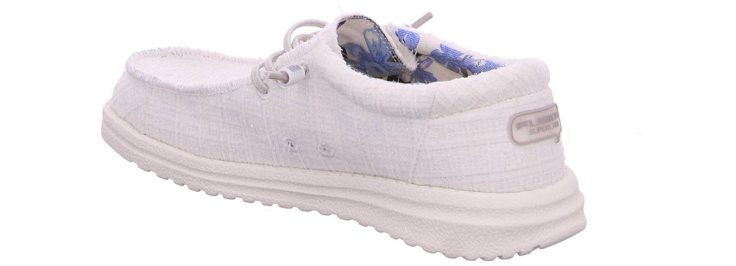 Fusion Fusion Emma Glitter Wool White Slipper