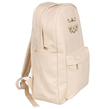 Sarcia.eu Cityrucksack Harry Potter Hogwarts beige Damen-Rucksack, Öko-Leder