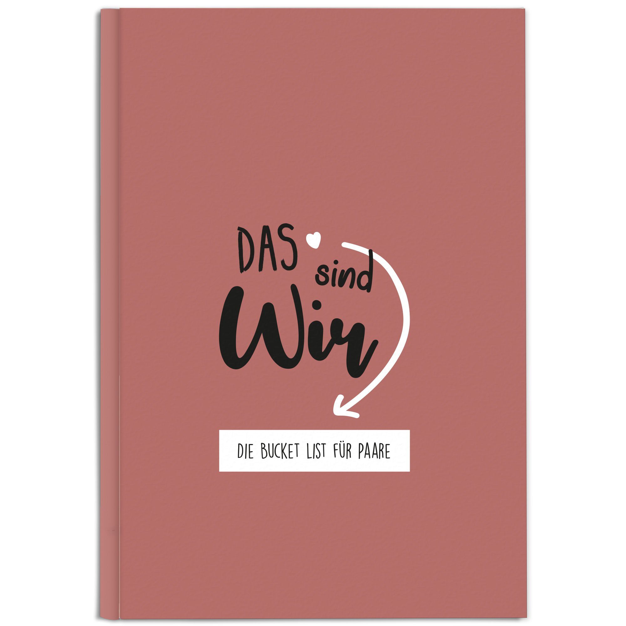 CUPCAKES & KISSES Tagebuch Bucketlist für Paare für gemeinsame Unternehmungen