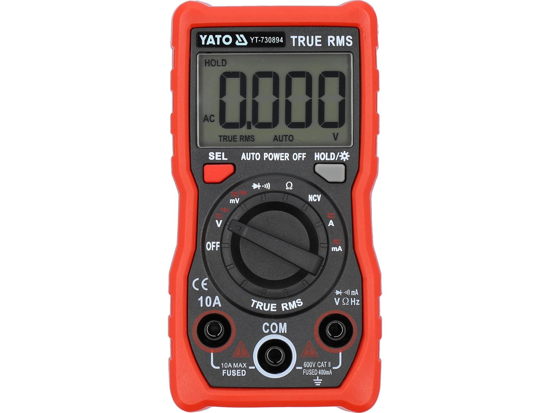 Yato Multimeter Digitalmultimeter TRUE RMS LCD 4000 Counts, (Digitalmultimeter TRUE RMS LCD 4000 Counts, Digitalmultimeter TRUE RMS LCD 4000 Counts)